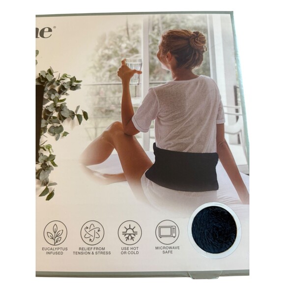 Brookstone Thera-Spa Eucalyptus Infused Warming/cooling Comfort back pad-new - Picture 3 of 5